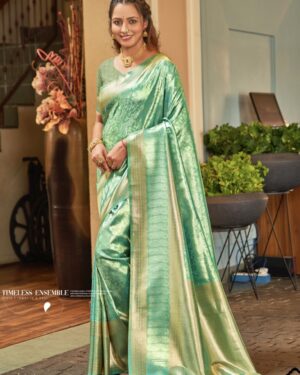 kanjivaram brocade saree