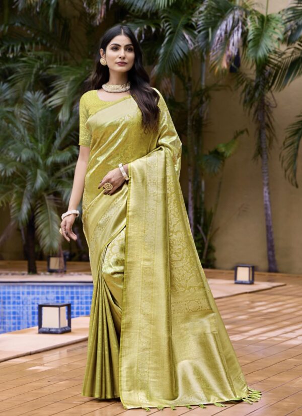 kanjivaram brocade saree