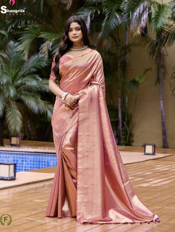 kanjivaram brocade saree