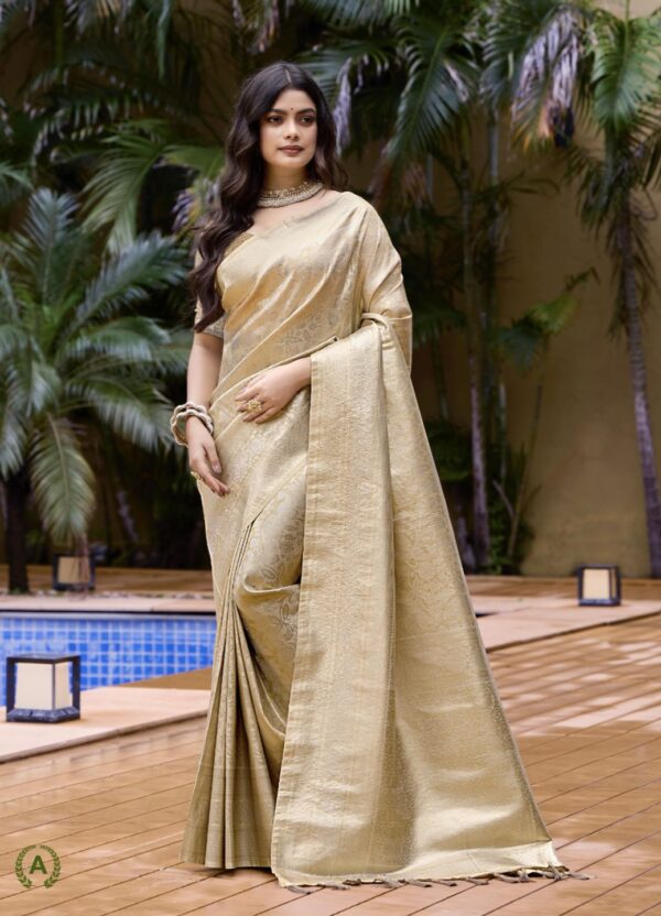 kanjivaram brocade saree